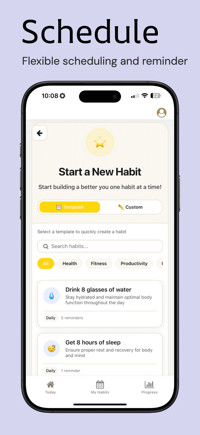 My Life Habit - Progress Analytics